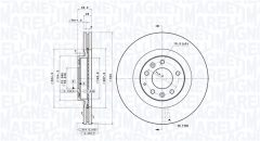 MAGNETI MARELLI 360406189601 — Тормозной диск