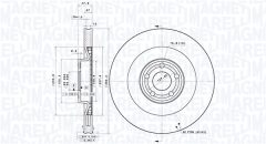 MAGNETI MARELLI 360406216001 — Disc de frână