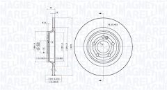 MAGNETI MARELLI 360406216201 — Disc de frână