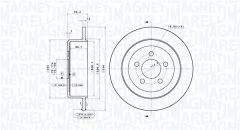 MAGNETI MARELLI 360406216901 — Тормозной диск