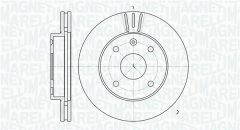 MAGNETI MARELLI 361302040278 — Disc de frână