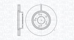 MAGNETI MARELLI 361302040352 — Disc de frână