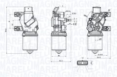 MAGNETI MARELLI 064360300010 — Моторчик дворников