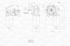 MAGNETI MARELLI 064360700010 — Моторчик дворников