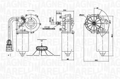 MAGNETI MARELLI 064361200010 — Моторчик дворников