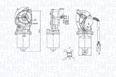 MAGNETI MARELLI 064361500010 — Моторчик дворников