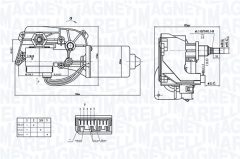 MAGNETI MARELLI 064374000010 — Моторчик дворников