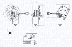 MAGNETI MARELLI 064374900010 — Моторчик дворников