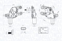 MAGNETI MARELLI 064070400010 — Моторчик дворников