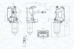 MAGNETI MARELLI 064070500010 — Моторчик дворников