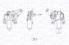 MAGNETI MARELLI 064071600010 — Моторчик дворников