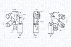 MAGNETI MARELLI 064074900010 — Моторчик дворников