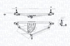 MAGNETI MARELLI 085570705010 — Трапеция дворников