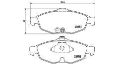MAGNETI MARELLI 363700411016 — Plăcuțe de frână disc