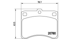 MAGNETI MARELLI 363700416003 — Колодки тормозные дисковые