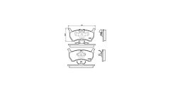 MAGNETI MARELLI 363700449004 — Колодки тормозные дисковые