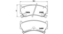 MAGNETI MARELLI 363700456026 — Колодки тормозные дисковые