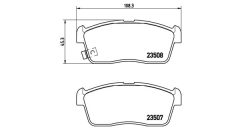 MAGNETI MARELLI 363700479020 — Plăcuțe de frână disc