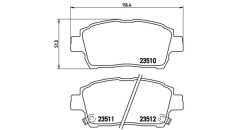 MAGNETI MARELLI 363700483051 — Колодки тормозные дисковые