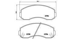 MAGNETI MARELLI 363700499003 — Plăcuțe de frână disc