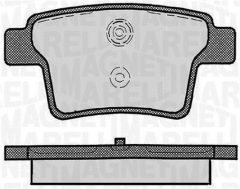 MAGNETI MARELLI 363916060267 — Колодки тормозные дисковые