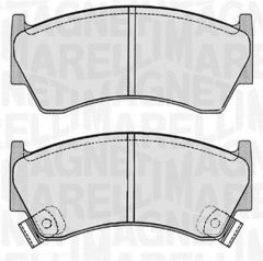 MAGNETI MARELLI 363916060343 — Колодки тормозные дисковые