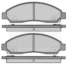 MAGNETI MARELLI 363916060802 — Plăcuțe de frână disc
