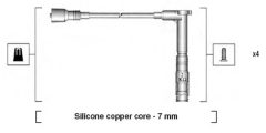 MAGNETI MARELLI 941115100654 — Set fișe bujii