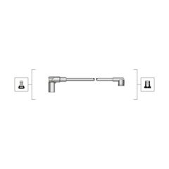 MAGNETI MARELLI 941319170002 — Комплект высоковольтных проводов