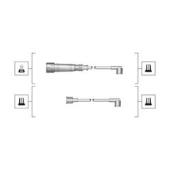 MAGNETI MARELLI 941319170003 — Комплект высоковольтных проводов