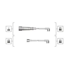 MAGNETI MARELLI 941319170026 — Комплект высоковольтных проводов