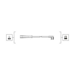 MAGNETI MARELLI 941319170029 — Set fișe bujii