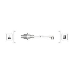 MAGNETI MARELLI 941319170063 — Комплект высоковольтных проводов
