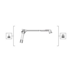 MAGNETI MARELLI 941319170078 — Комплект высоковольтных проводов