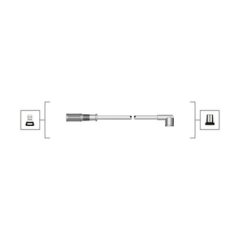MAGNETI MARELLI 941319170098 — Set fișe bujii