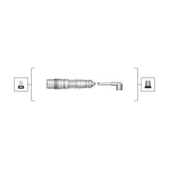 MAGNETI MARELLI 941319170119 — Set fișe bujii