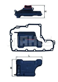MAGNETI MARELLI 154072440103 — Filtru hidraulic cutie de viteze automată