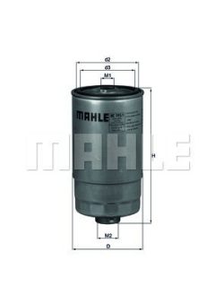 MAGNETI MARELLI 154703873390 — Filtru combustibil