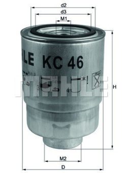 MAGNETI MARELLI 154074881170 — Filtru combustibil