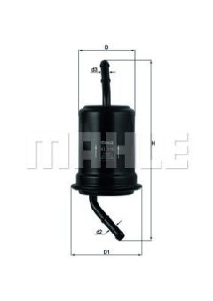 MAGNETI MARELLI 154096311850 — Топливный фильтр