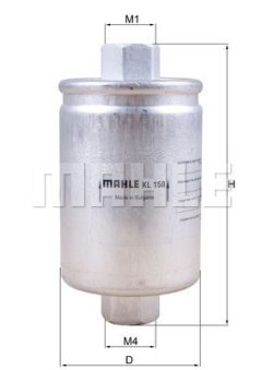 MAGNETI MARELLI 154098046180 — Filtru combustibil
