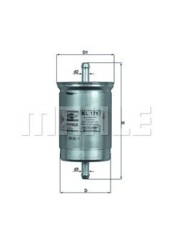 MAGNETI MARELLI 154098846690 — Filtru combustibil