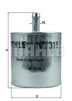 MAGNETI MARELLI 154072352094 — Filtru combustibil
