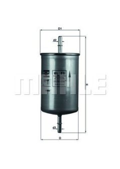 MAGNETI MARELLI 154096547570 — Топливный фильтр