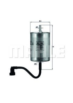 MAGNETI MARELLI 154096019230 — Filtru combustibil