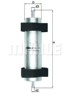 MAGNETI MARELLI 154723384530 — Filtru combustibil