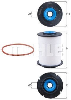 MAGNETI MARELLI 154072350149 — Filtru combustibil