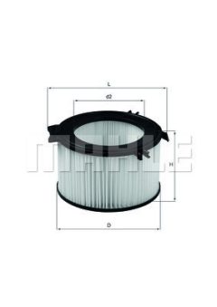 MAGNETI MARELLI 154064176950 — Filtru habitaclu