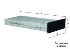 MAGNETI MARELLI 154072352923 — Filtru habitaclu