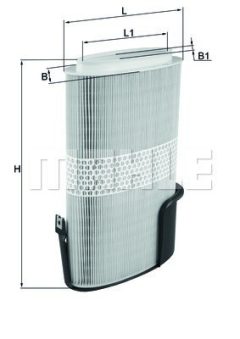 MAGNETI MARELLI 154068233890 — Filtru de aer